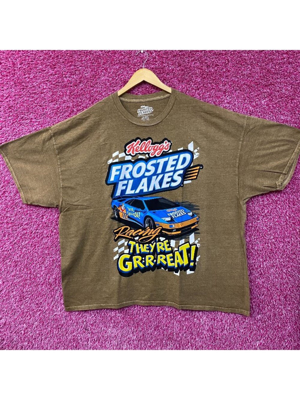 Kelloggs Frosted Flakes Racing They're Great T-Shirt 3XL